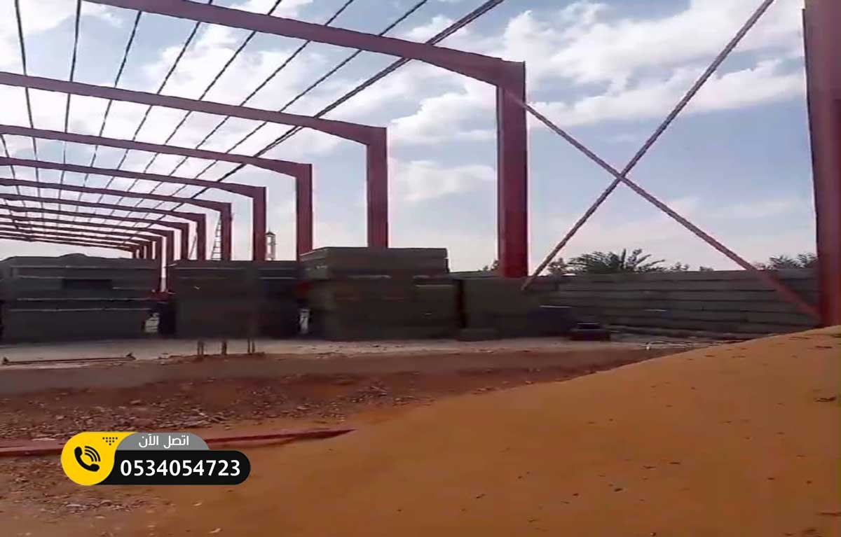 شركة هناجر ومستودعات بالرياض شركة النخبة لتركيب هناجر حديد ساندوتش بانل هناجر شينكو بجودة عالية واقل الاسعار