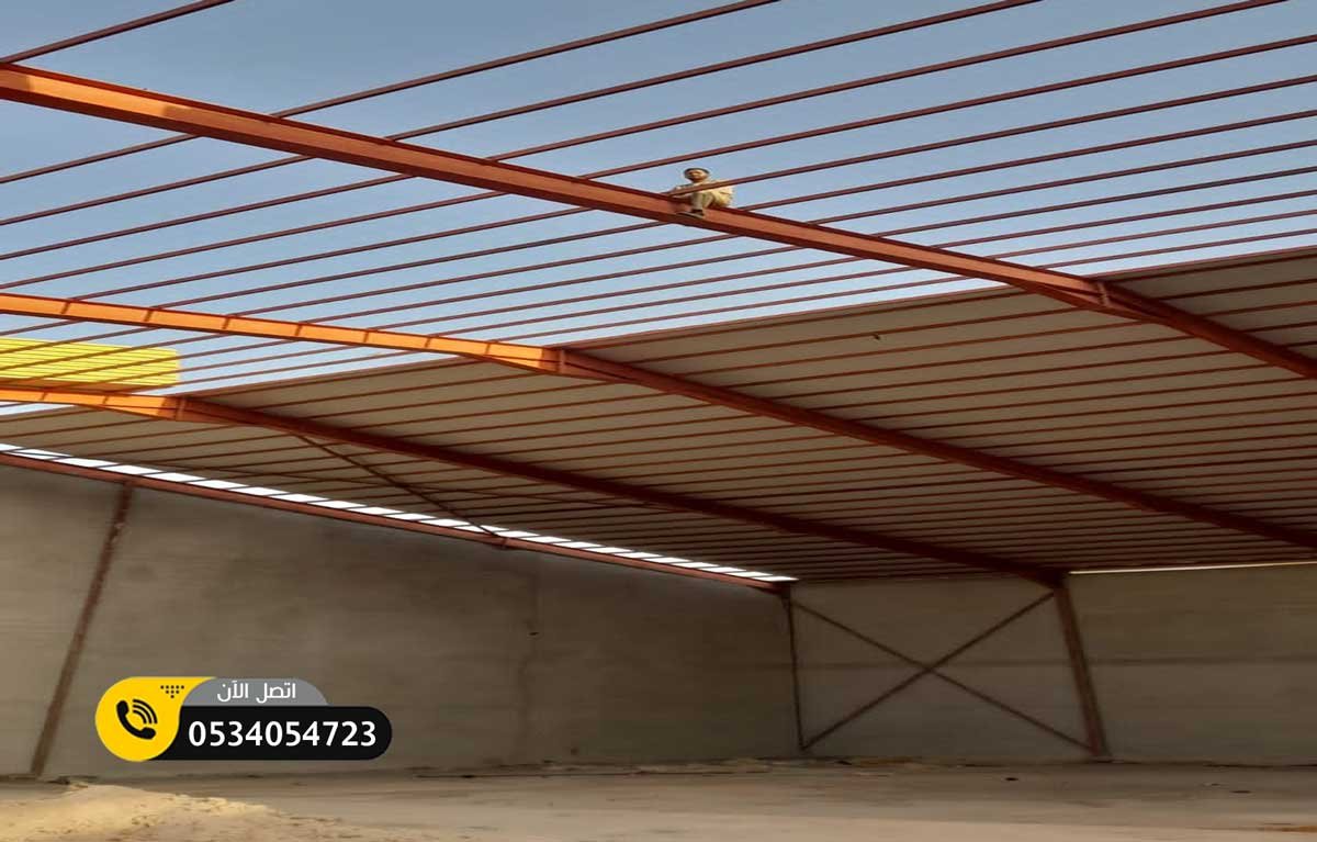 شركة هناجر ومستودعات بالرياض شركة النخبة لتركيب هناجر حديد ساندوتش بانل هناجر شينكو بجودة عالية واقل الاسعار