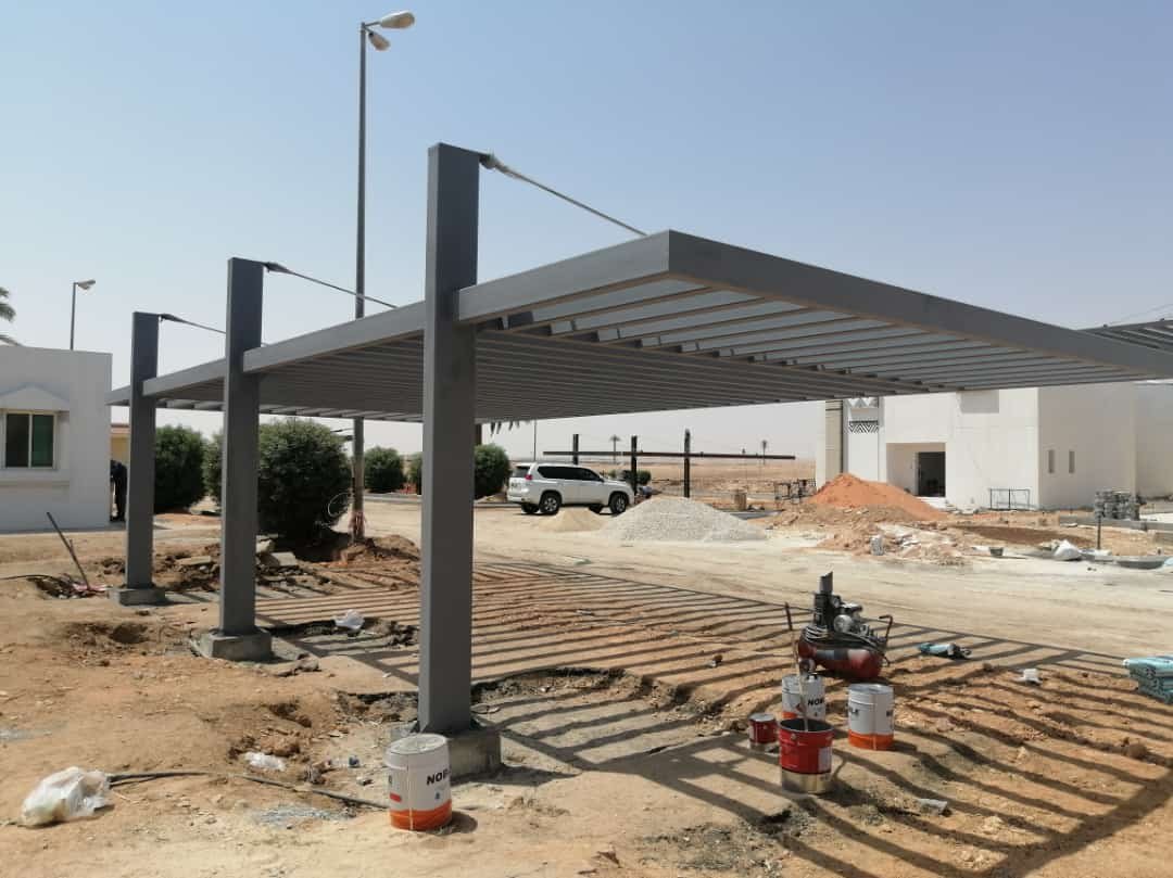 شركة النخبة  لتركيب المظلات والسواتر بالرياض تركيب وحدادة جميع انواع المظلات مظلات سيارات مظلات جلسات خارجية مظلات حدائق مظلات شينكو تركيب ساندوتش بانل مظلات متحركة مظلات خارجية بجودة عالية 