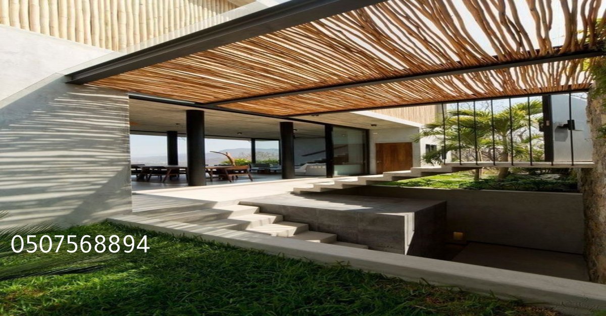 مظلات حدائق ومنازل | تصاميم حديثة تضيف جمالاً وراحة